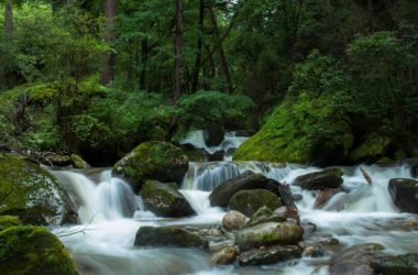 Flowing river at Tango