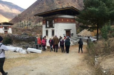 Traditional Bhutanese bridge